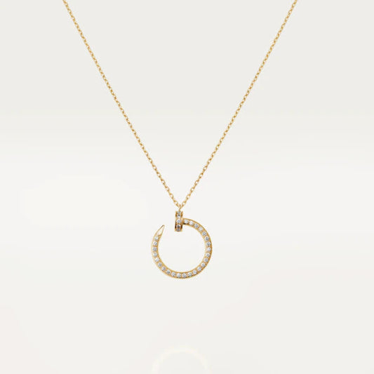 ¡®Moco¡¯JUSTE NECKLACE GOLD DIAMONDS