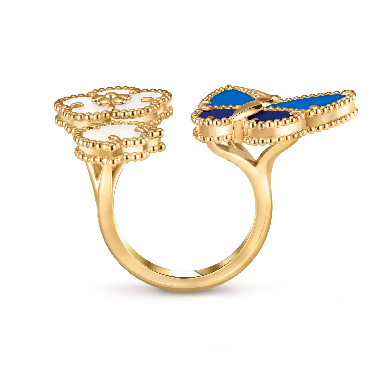 [Moco] 2026 NEW MODEL SPRING LUCKY 3 MOTIF GOLD RING