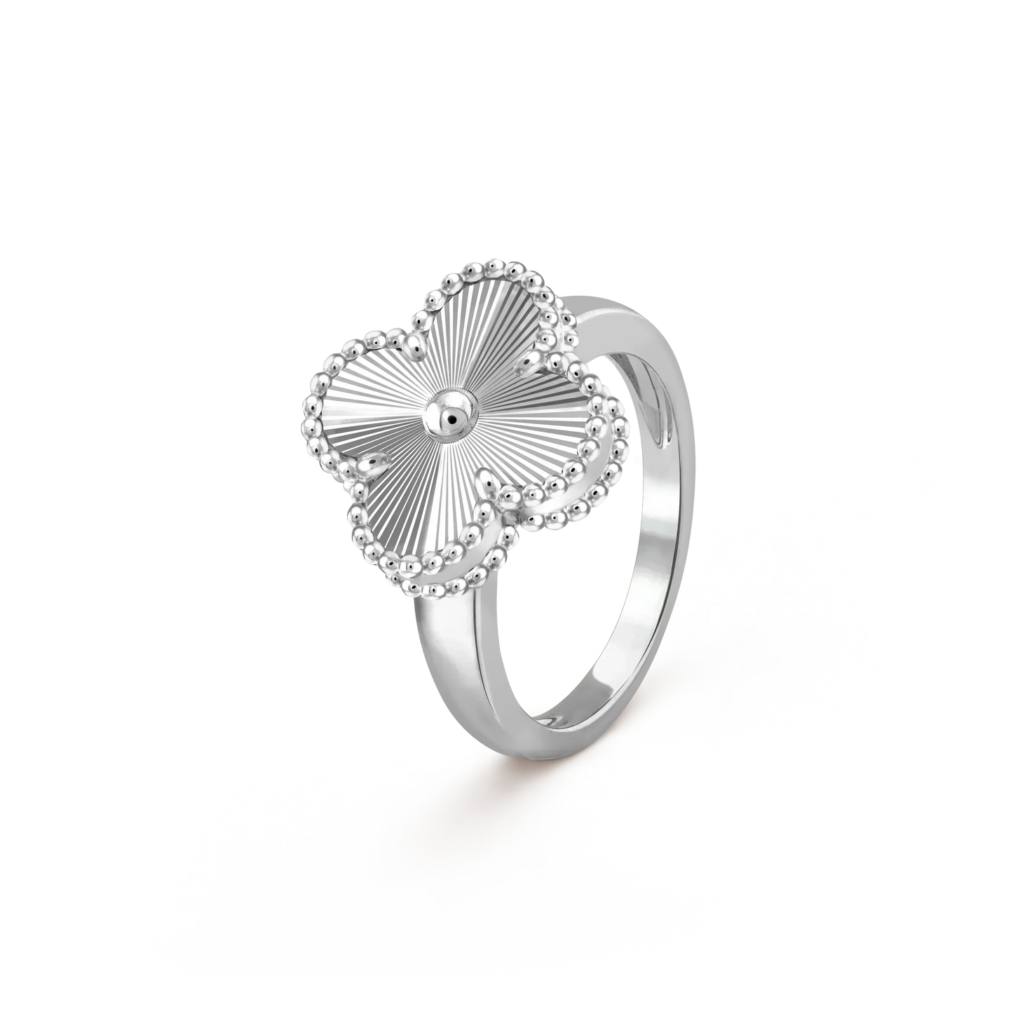 ¡®Moco¡¯CLOVER SILVER RING