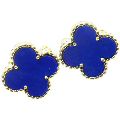 ¡®Moco¡¯CLOVER MINI 9.5MM TURQUOISE EARRINGS