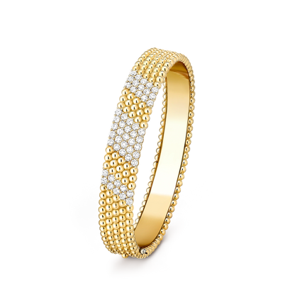 [Moco ]  FIVE-ROW DIAMOND BRACELET