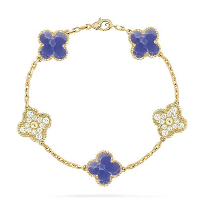 [Moco]New CLOVER 5 MOTIF BLUE VEINS BRACELET COLLECTION