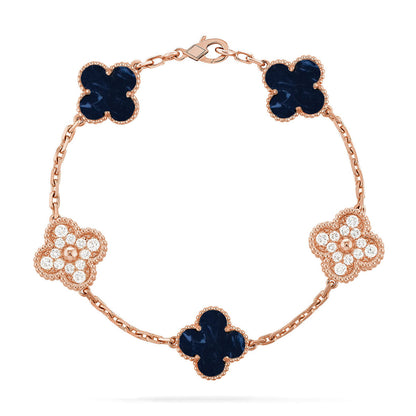 [Moco]New CLOVER 5 MOTIF PIETERSITE BRACELET COLLECTION