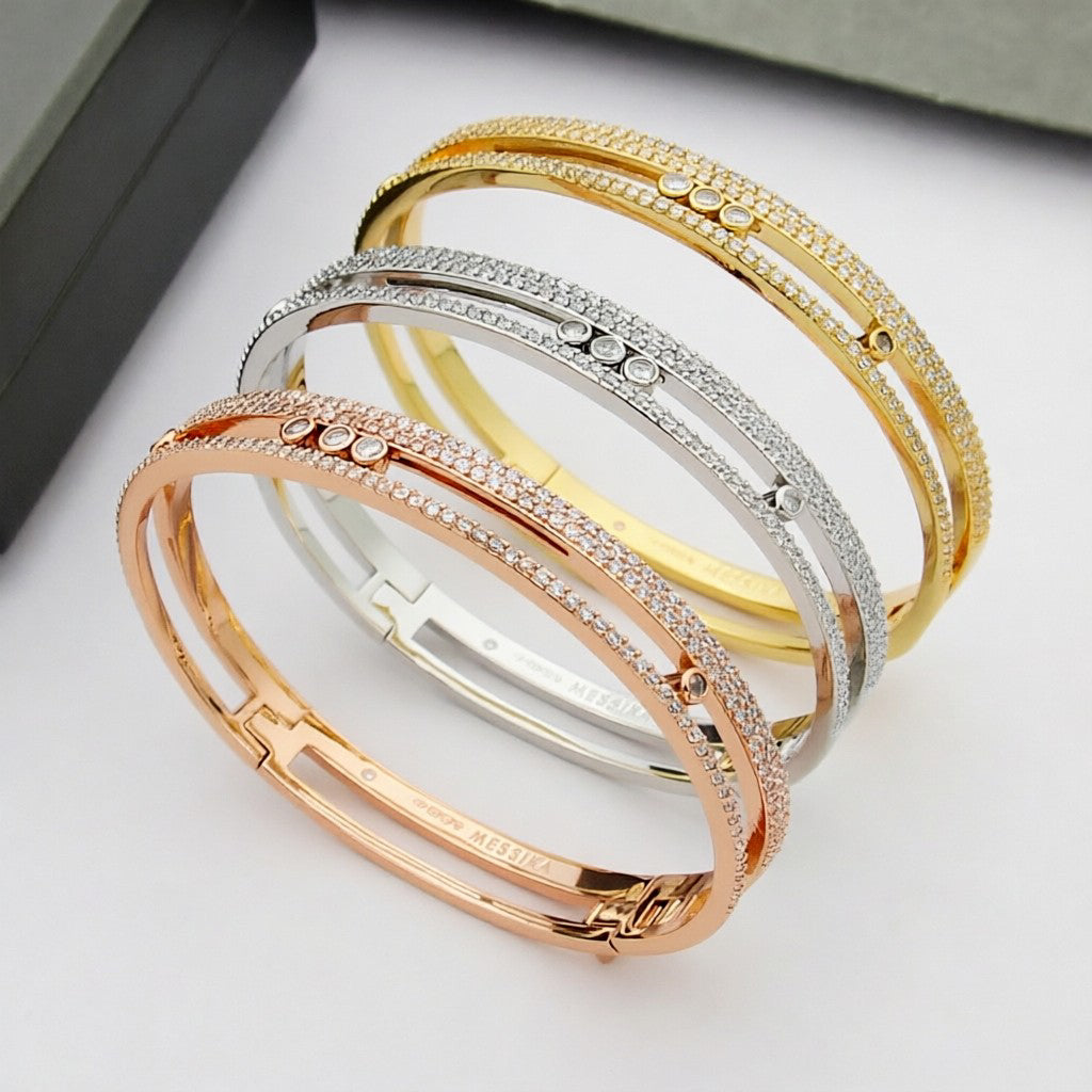 [ Moco ]Move Romane pavé bangle