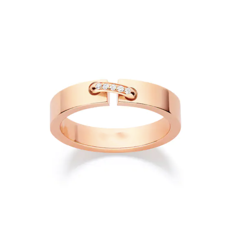 ¡®Moco¡¯ALLIANCE LIENS VIDENCE DIAMOND 4MM RING