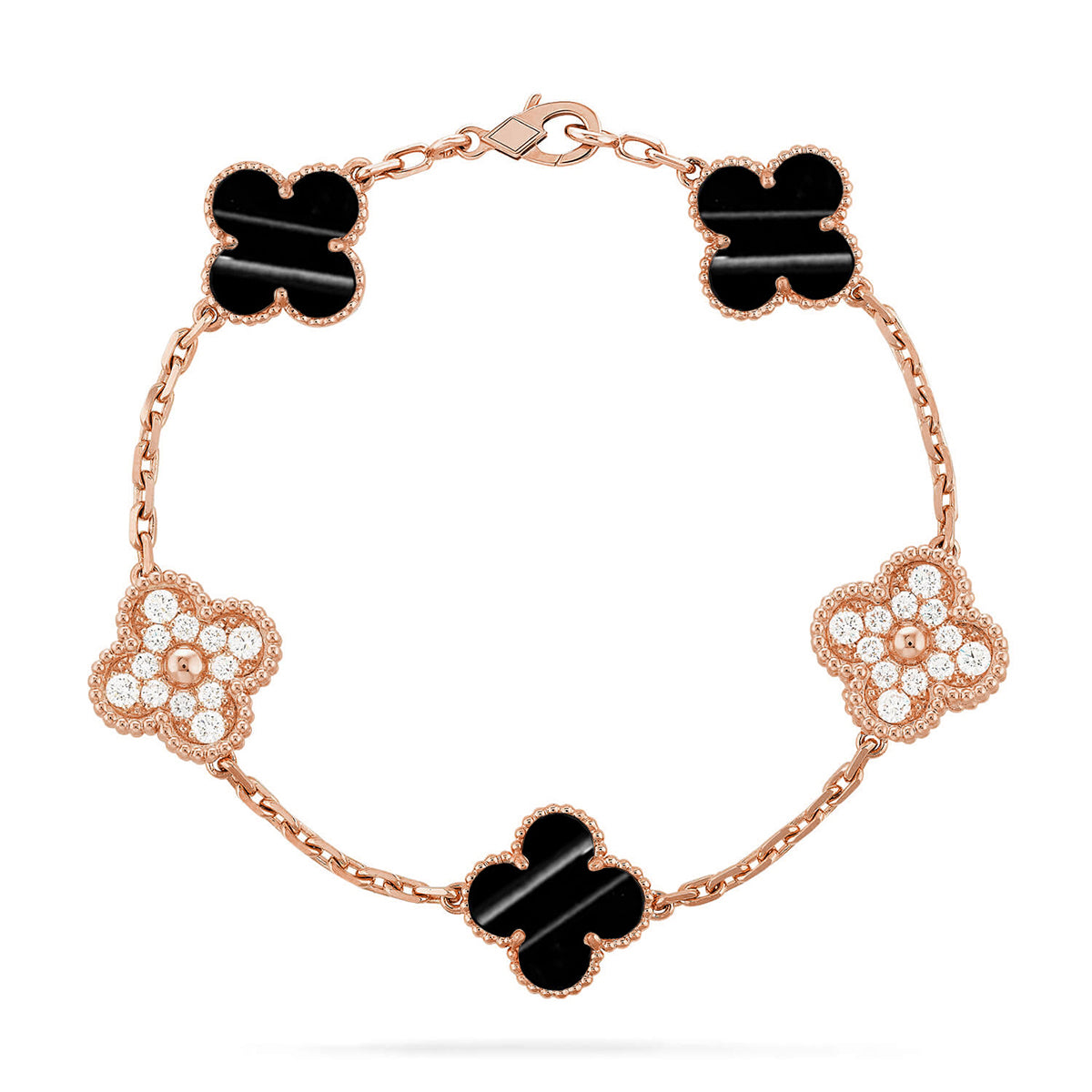 [Moco]New  CLOVER 5 MOTIF PULSAR STONE BRACELET COLLECTION