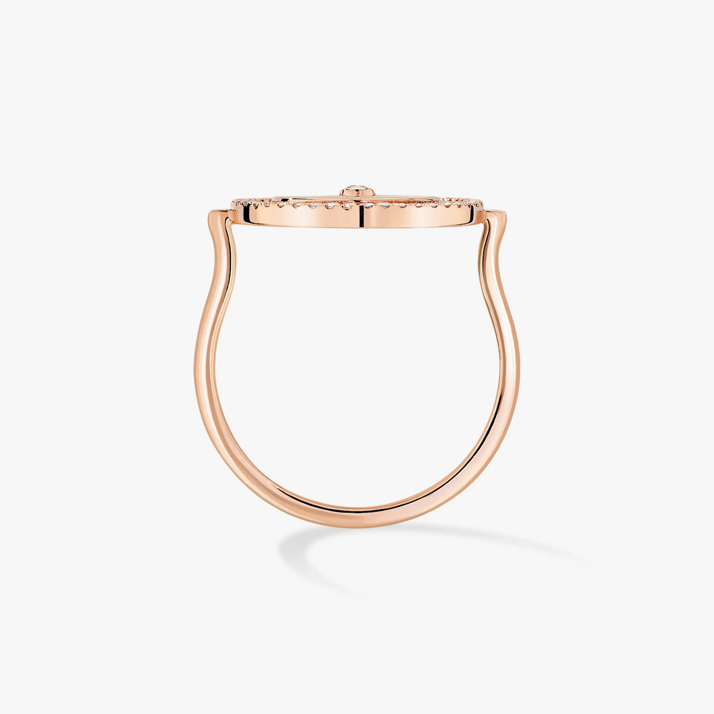 [ Moco ] Moco  MOVE PINK GOLD DIAMOND RING