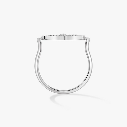 [ Moco ] Moco  MOVE PAVED SILVER DIAMOND RING