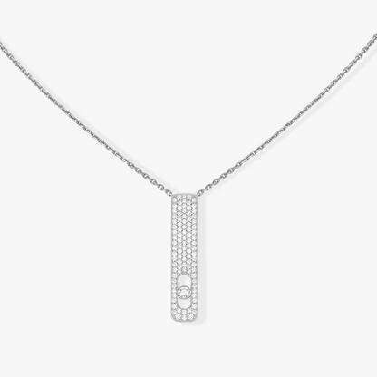 [ Moco ]MY FIRST DIAMOND PAVED NECKLACE