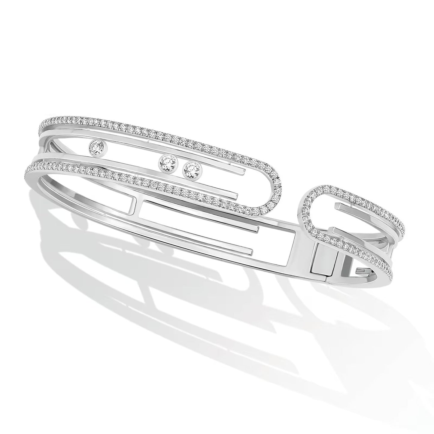 [ Moco ]MOVE 10TH PAVED DIAMOND BRACELET