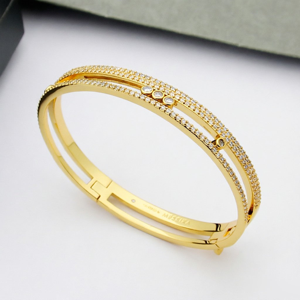 [ Moco ]Move Romane pavé bangle