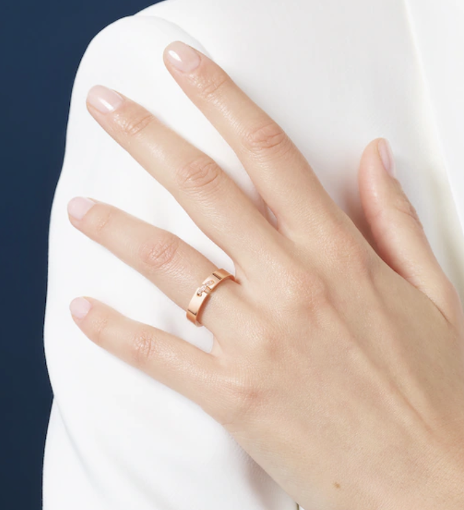 ¡®Moco¡¯ALLIANCE LIENS VIDENCE DIAMOND 4MM RING