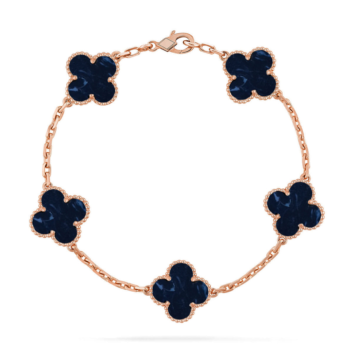 [Moco]New CLOVER 5 MOTIF PIETERSITE BRACELET COLLECTION