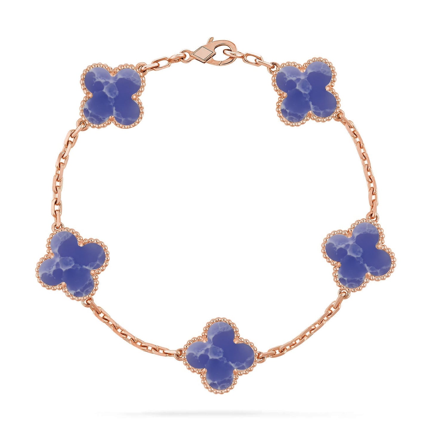 [Moco]New CLOVER 5 MOTIF BLUE VEINS BRACELET COLLECTION