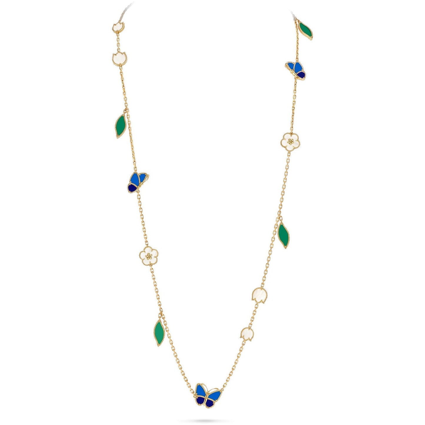 [Moco ]LUCKY SPRING BUTTERFLY 15 FLOWER NECKLACE