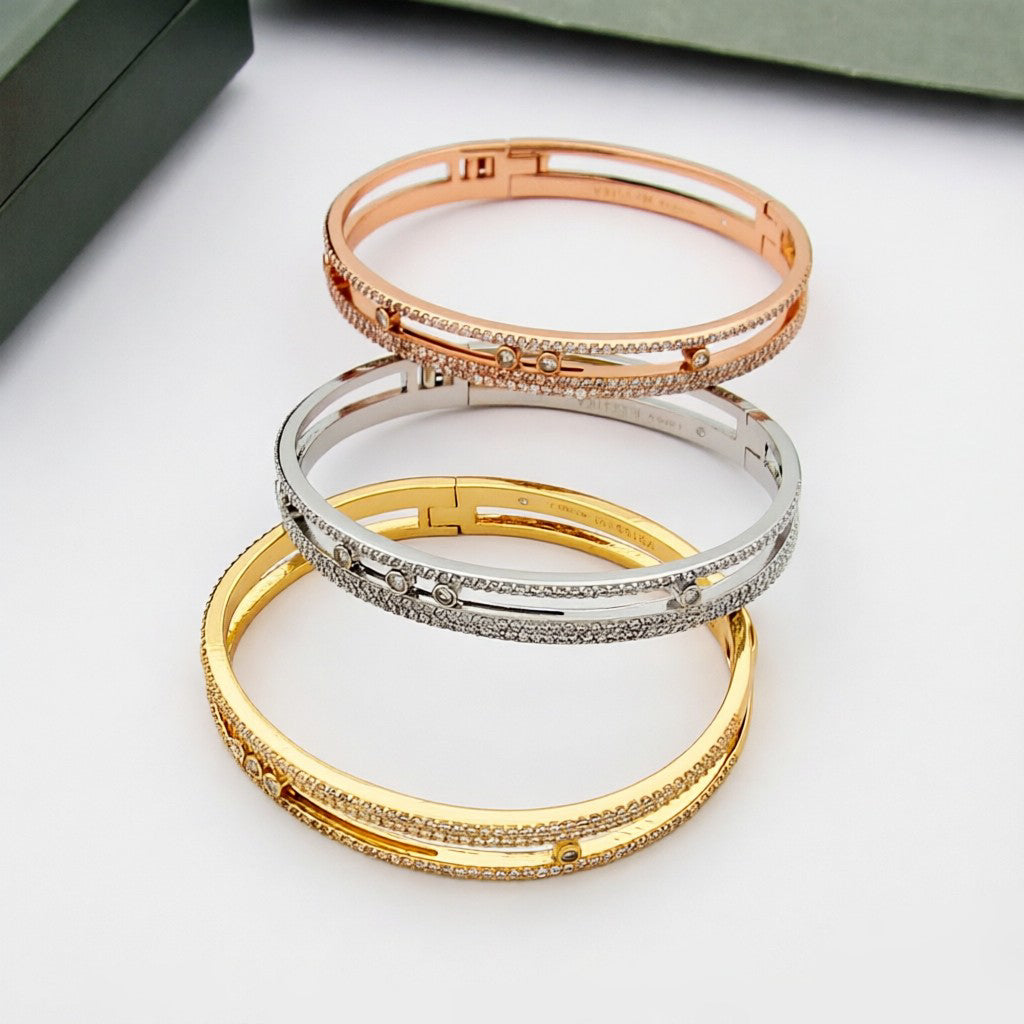 [ Moco ]Move Romane pavé bangle