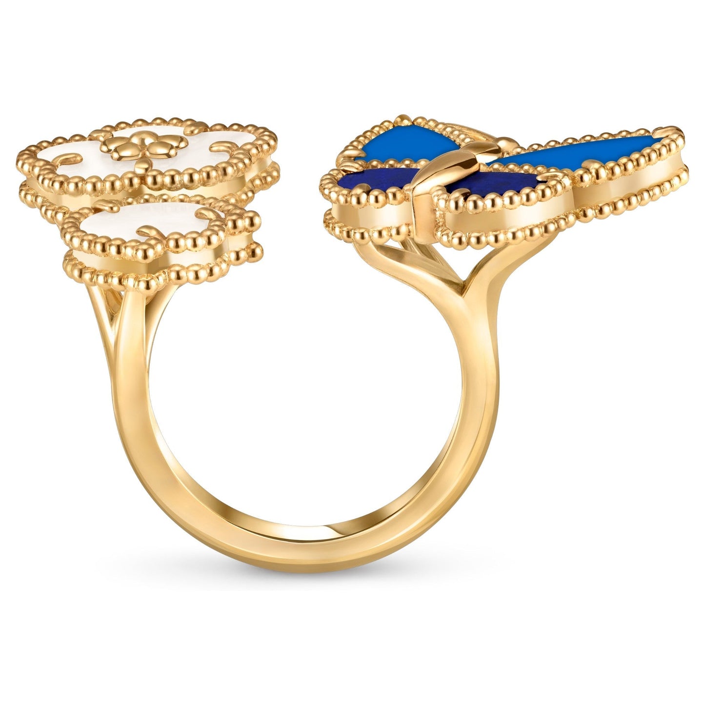 [Moco ]LUCKY SPRING BUTTERFLY OPEN-FACE RINGS