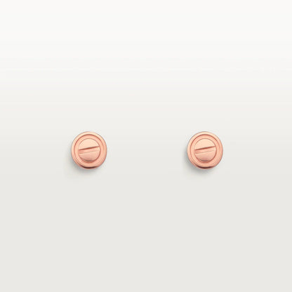 ¡®Moco¡¯LOVE EARRINGS PINK GOLD 10MM