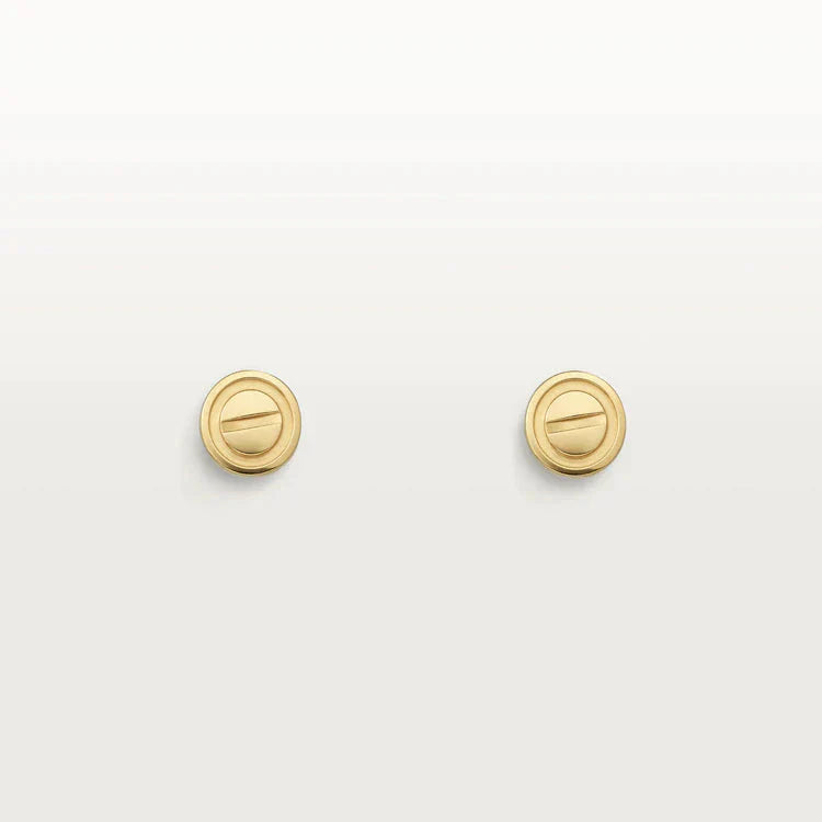¡®Moco¡¯LOVE EARRINGS GOLD 10MM