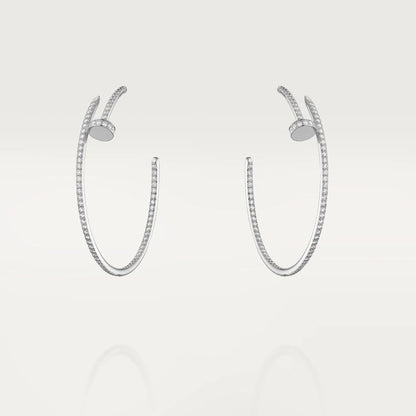 ¡®Moco¡¯JUSTE EARRINGS FULL DIAMONDS 1.8MM