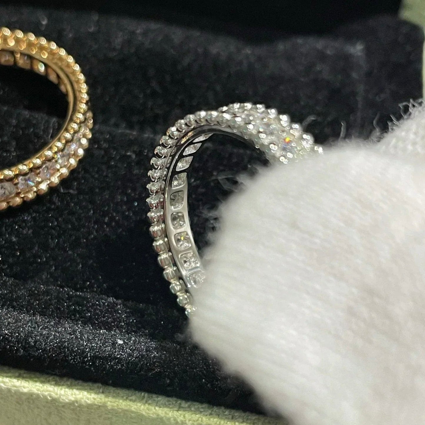 ¡®Moco¡¯PERLEE DIAMOND ROSE GOLD RING