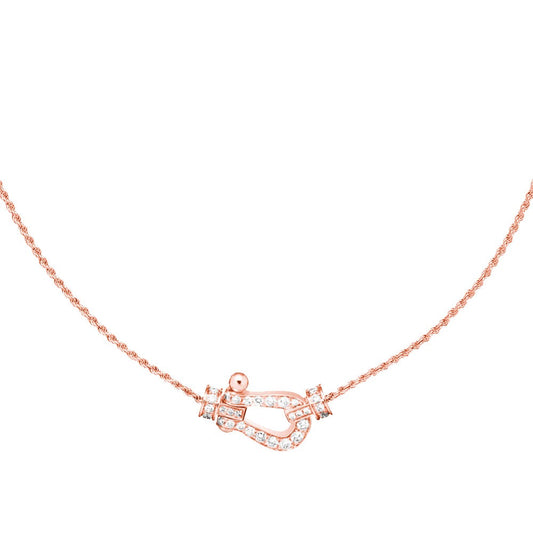¡®Moco¡¯FORCE 10 PINK GOLD DIAMOND NECKLACE