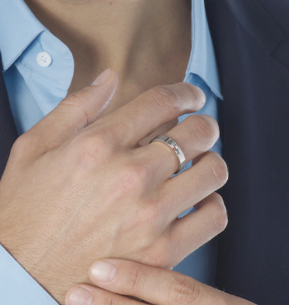 ¡®Moco¡¯ALLIANCE LIENS VIDENCE 4MM RING