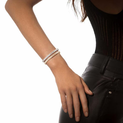 [ Moco ]Move Noa Full Pavé Diamond Bangle Bracelet