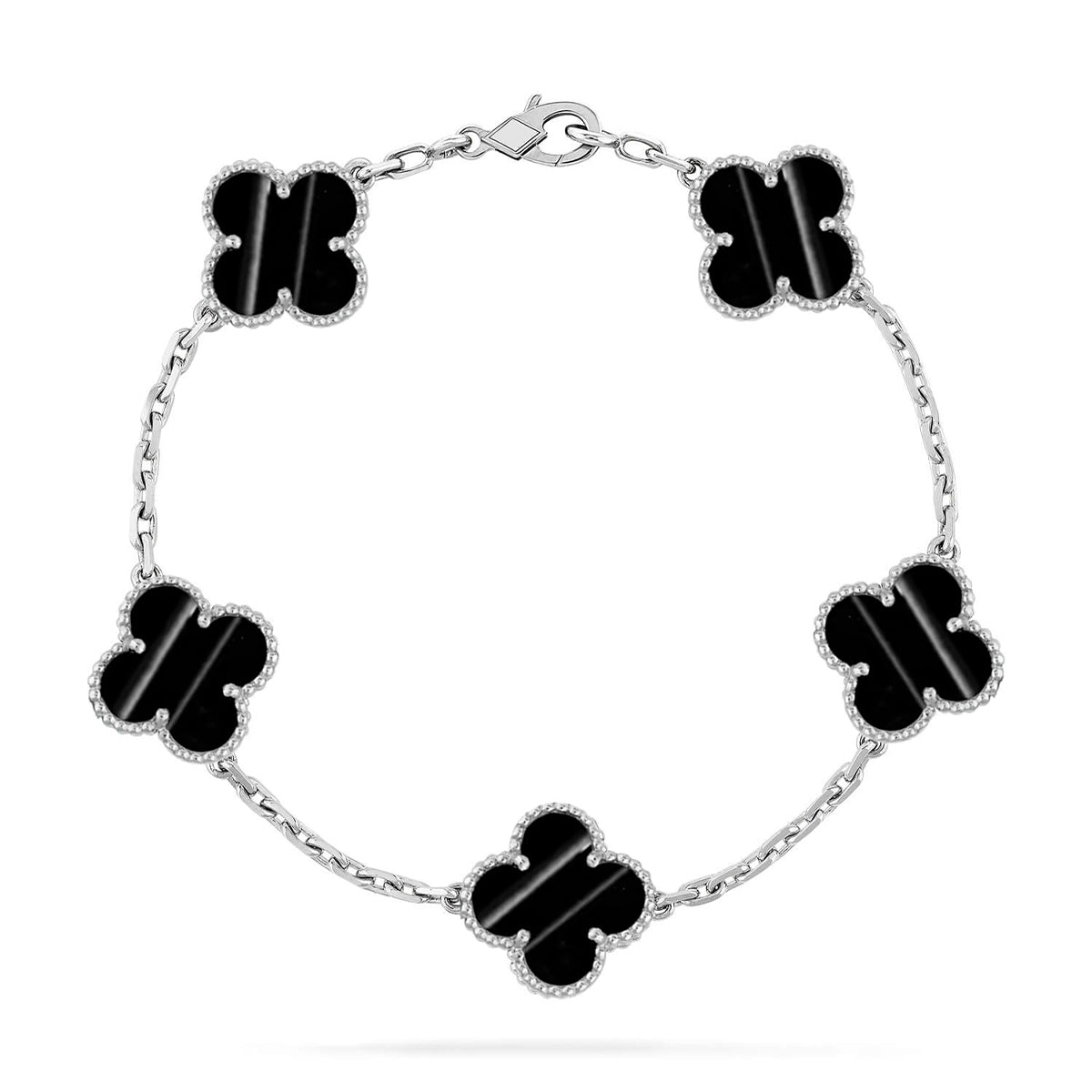 [Moco]New  CLOVER 5 MOTIF PULSAR STONE BRACELET COLLECTION