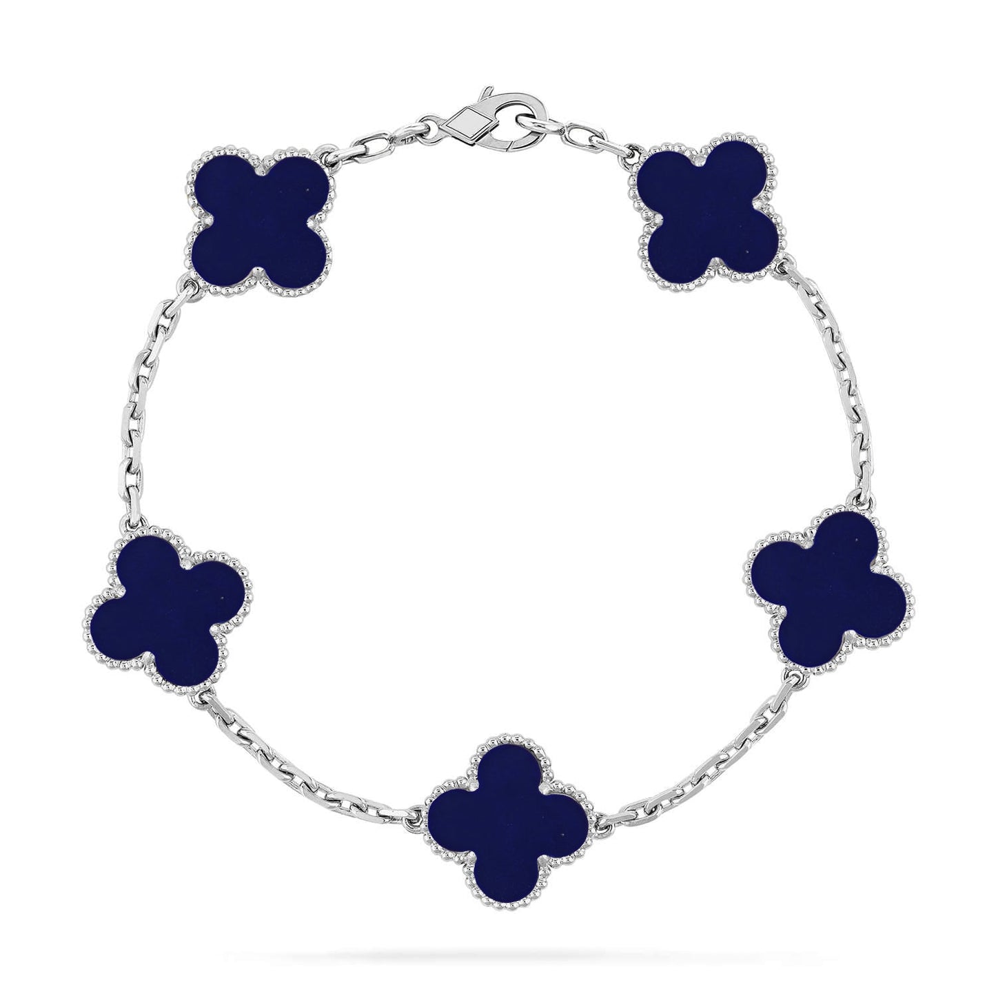 [Moco]New CLOVER 5 MOTIF LAPIS LAZULI BRACELET COLLECTION