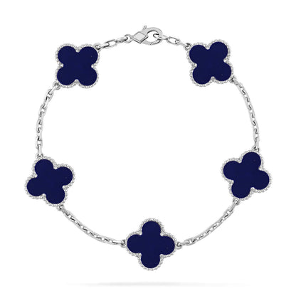 [Moco]New CLOVER 5 MOTIF LAPIS LAZULI BRACELET COLLECTION