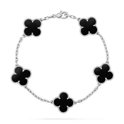 [Moco]New CLOVER 5 MOTIF ONYXS BRACELET COLLECTION