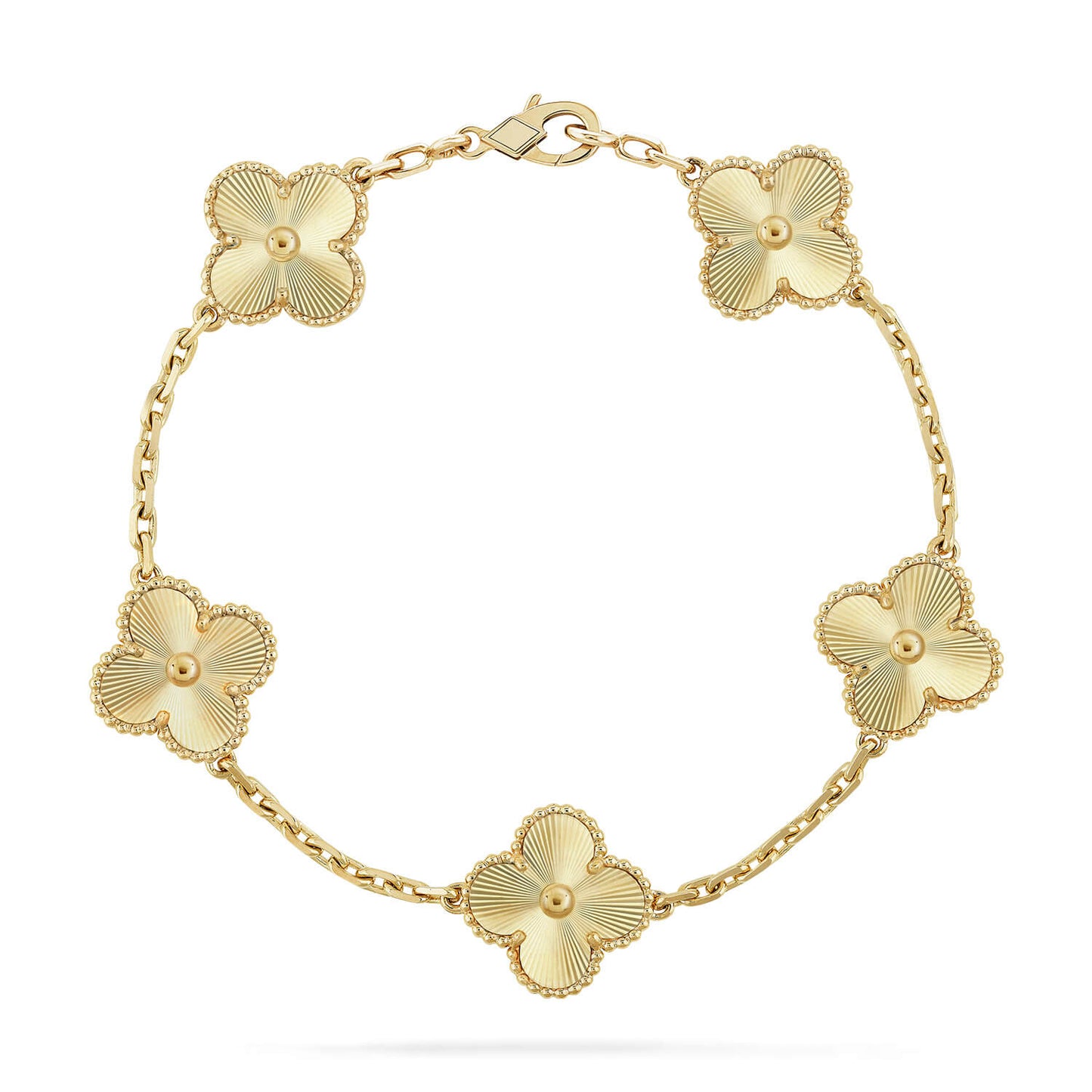 [Moco]New  CLOVER 5 MOTIF LASER BRACELET COLLECTION