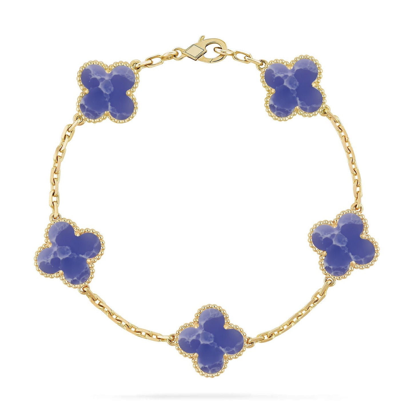 [Moco]New CLOVER 5 MOTIF BLUE VEINS BRACELET COLLECTION