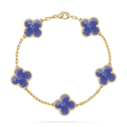 [Moco]New CLOVER 5 MOTIF BLUE VEINS BRACELET COLLECTION