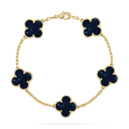 [Moco]New CLOVER 5 MOTIF PIETERSITE BRACELET COLLECTION