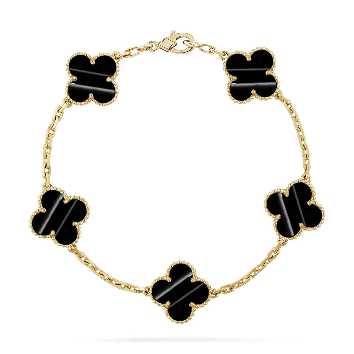 [Moco]New  CLOVER 5 MOTIF PULSAR STONE BRACELET COLLECTION