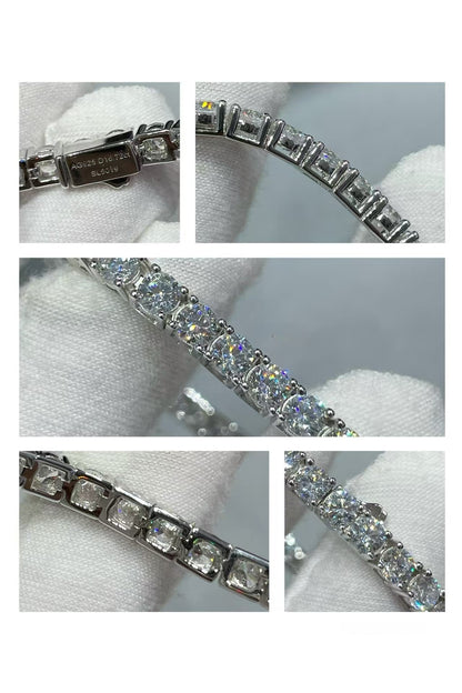 [¡®Moco¡¯]TENNIS BRACELET WITH FULL DIAMOND SETTING