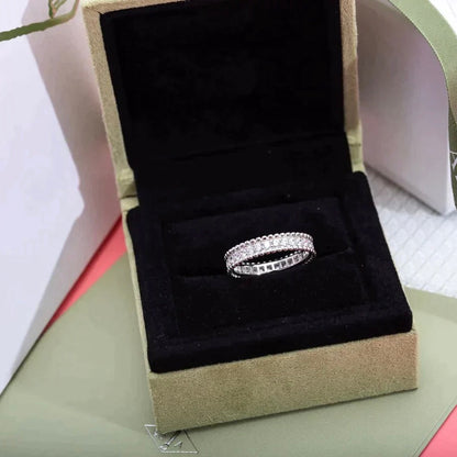 ¡®Moco¡¯PERLEE DIAMOND SILVER RING