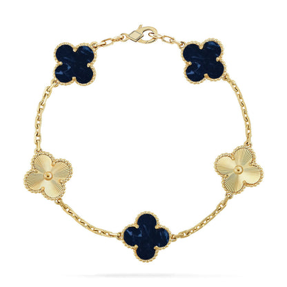 [Moco]New CLOVER 5 MOTIF PIETERSITE BRACELET COLLECTION