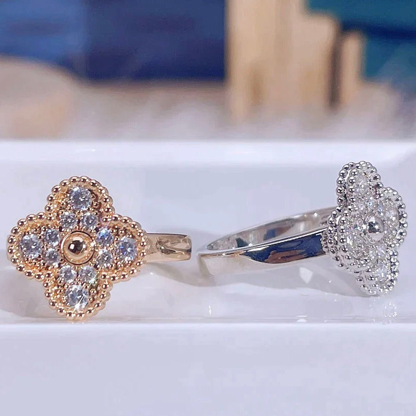 ¡®Moco¡¯CLOVER DIAMOND RING
