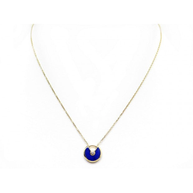 ¡®Moco¡¯AMULETTE ROSE GOLD AGATE NECKLACE