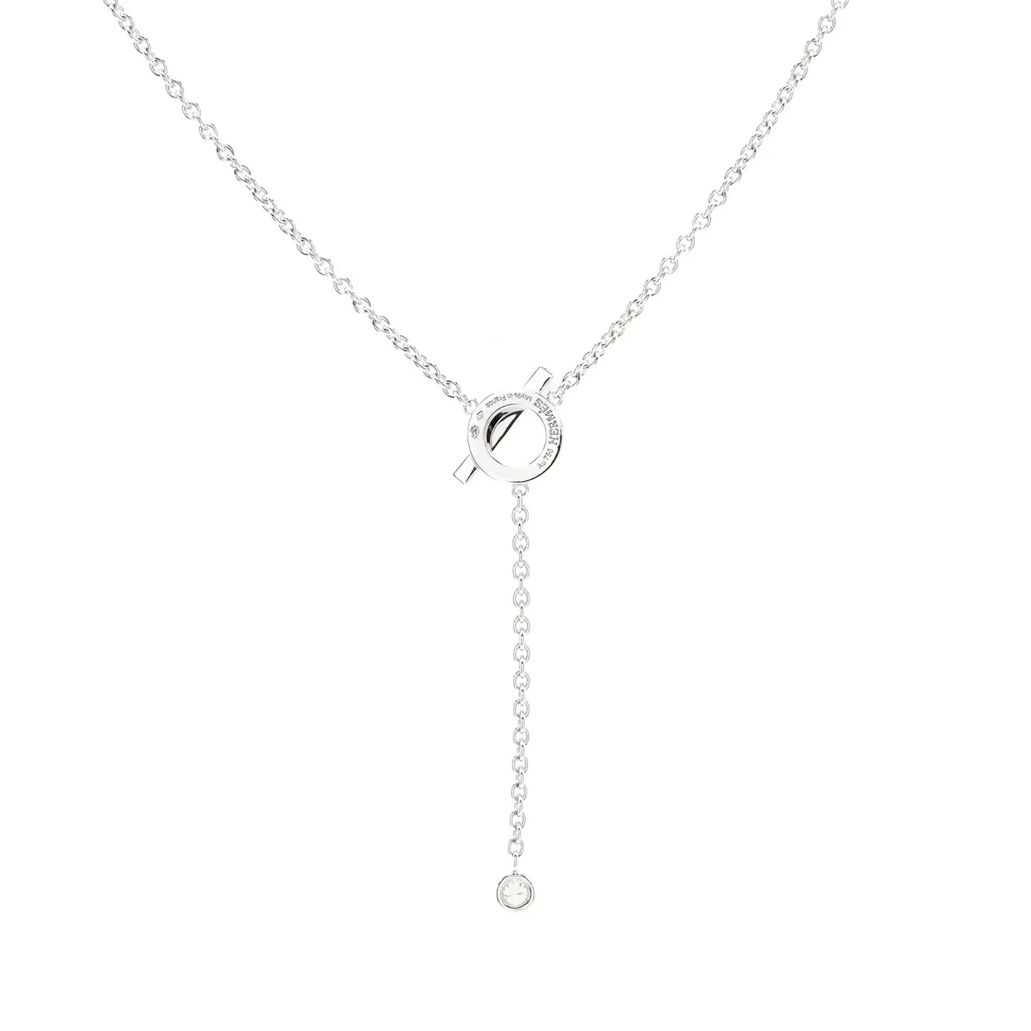 ¡®Moco¡¯FINESSE SILVER DIAMOND NECKLACE