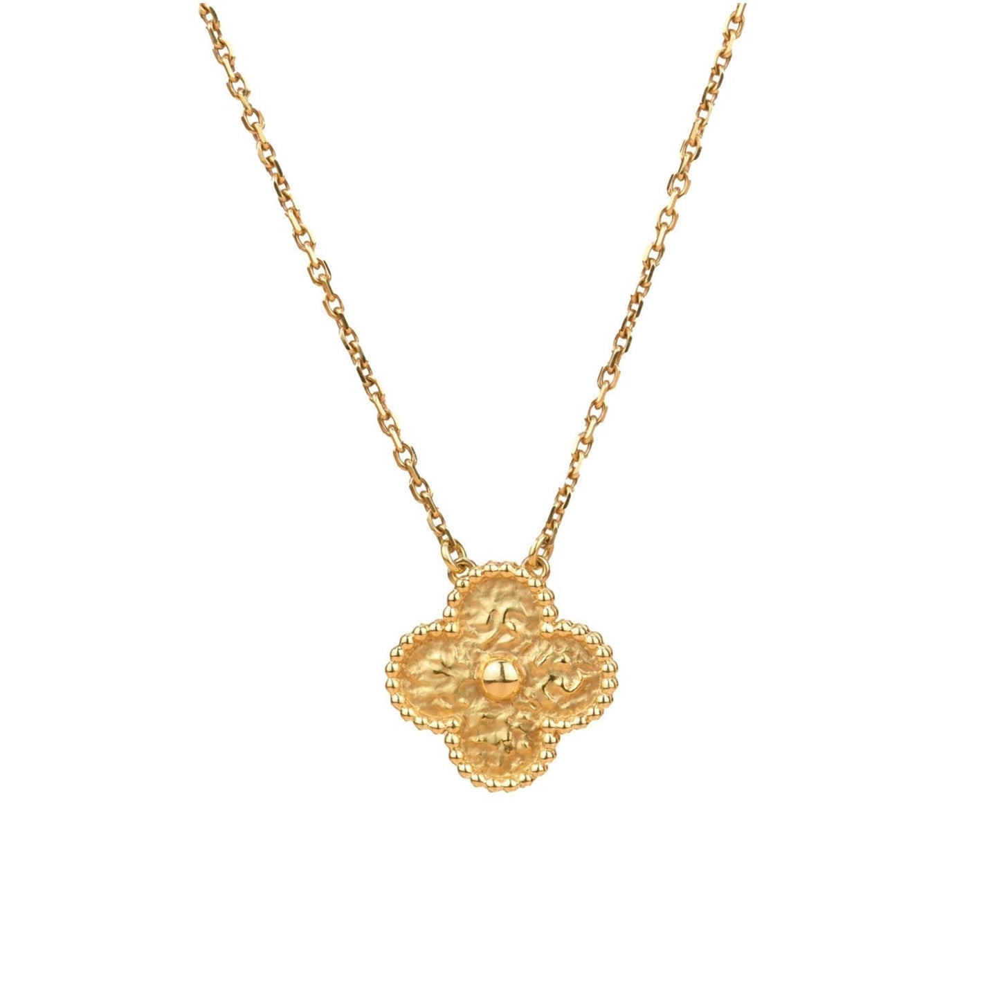 ¡®Moco¡¯CLOVER 15MM  BRONZING NECKLACE