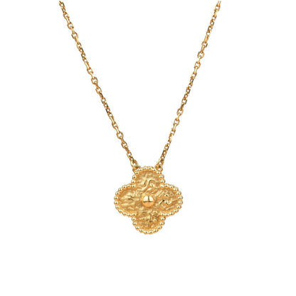 ¡®Moco¡¯CLOVER 15MM  BRONZING NECKLACE