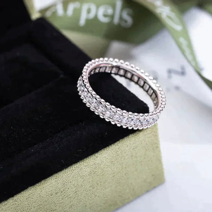 ¡®Moco¡¯PERLEE DIAMOND SILVER RING