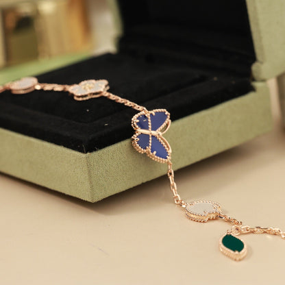 [Moco ]LUCKY SPRING BUTTERFLY 5 MOTIF BRACELET