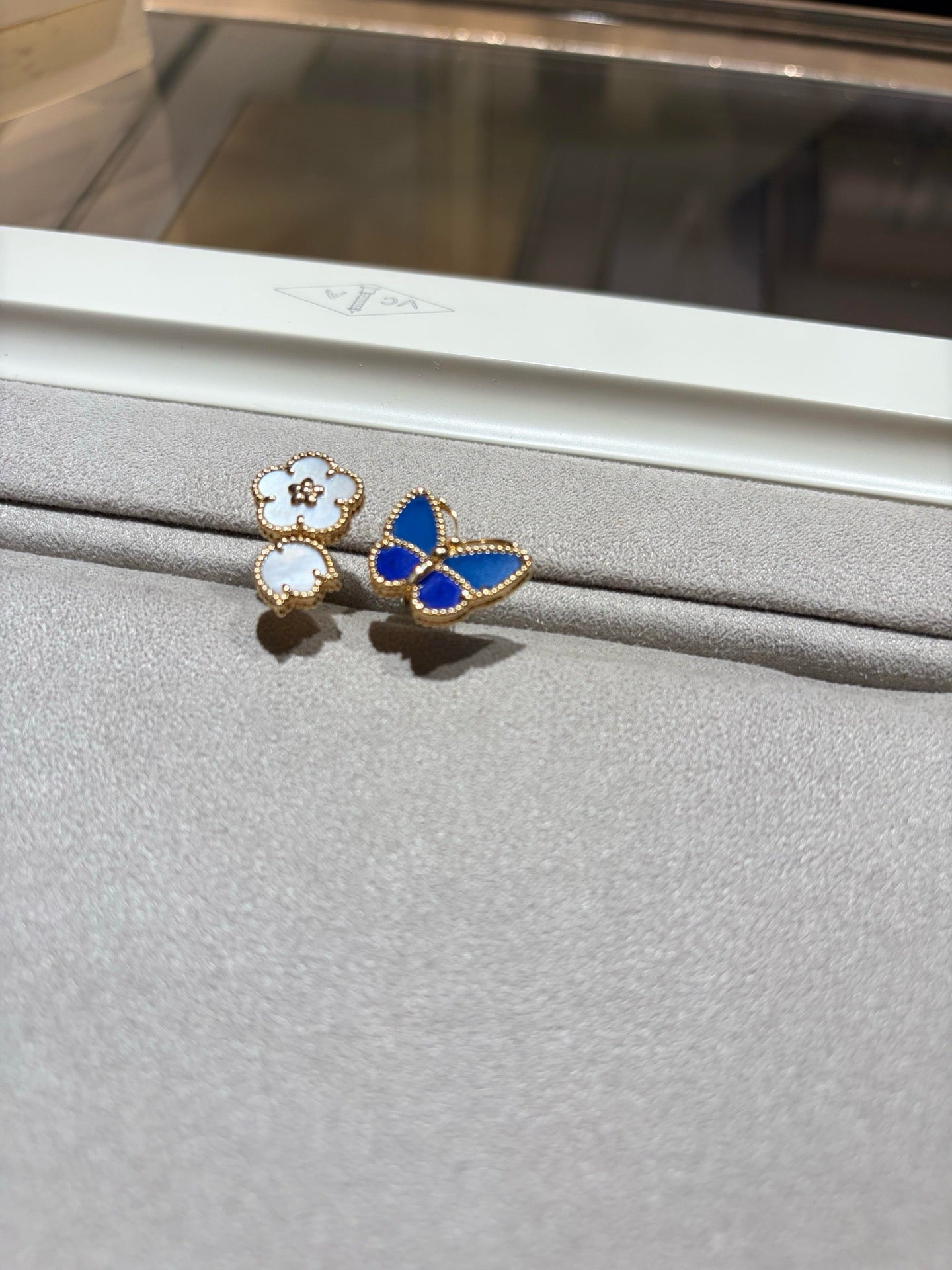 [Moco ]LUCKY SPRING BUTTERFLY OPEN-FACE RINGS