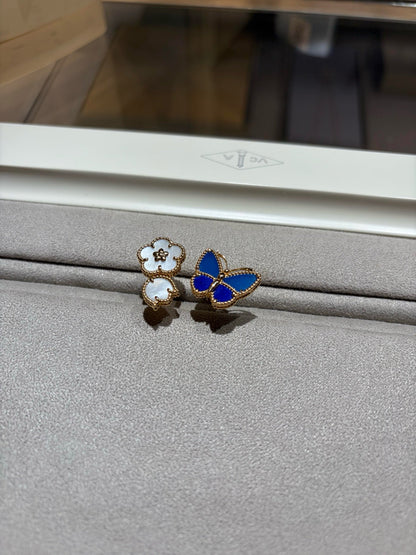 [Moco ]LUCKY SPRING BUTTERFLY OPEN-FACE RINGS