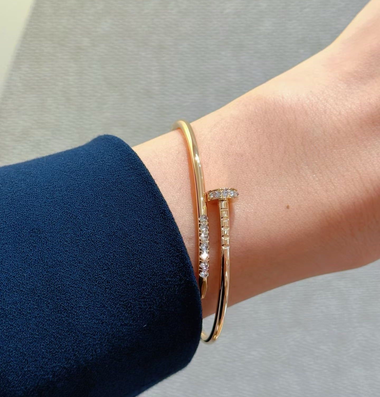 [Moco ]JUSTE BRACELET 2.5MM DIAMONDS NEW